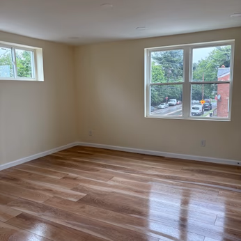 shiny floor