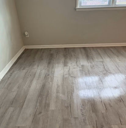 Move out and Airbnb cleaning on the floor