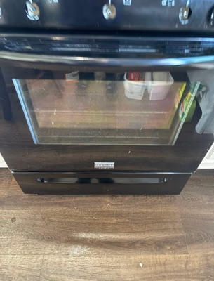 clean stove window